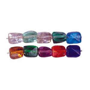 Tapered Brick Glass Beads 3336