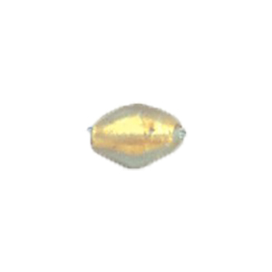 Gold foiled Glass Cabochons frosted 16873