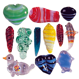 Decorative Glass Charms theme Sea World