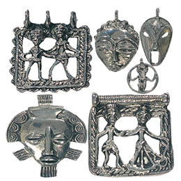 Aluminium Casted Figurine1 Metal Pendants