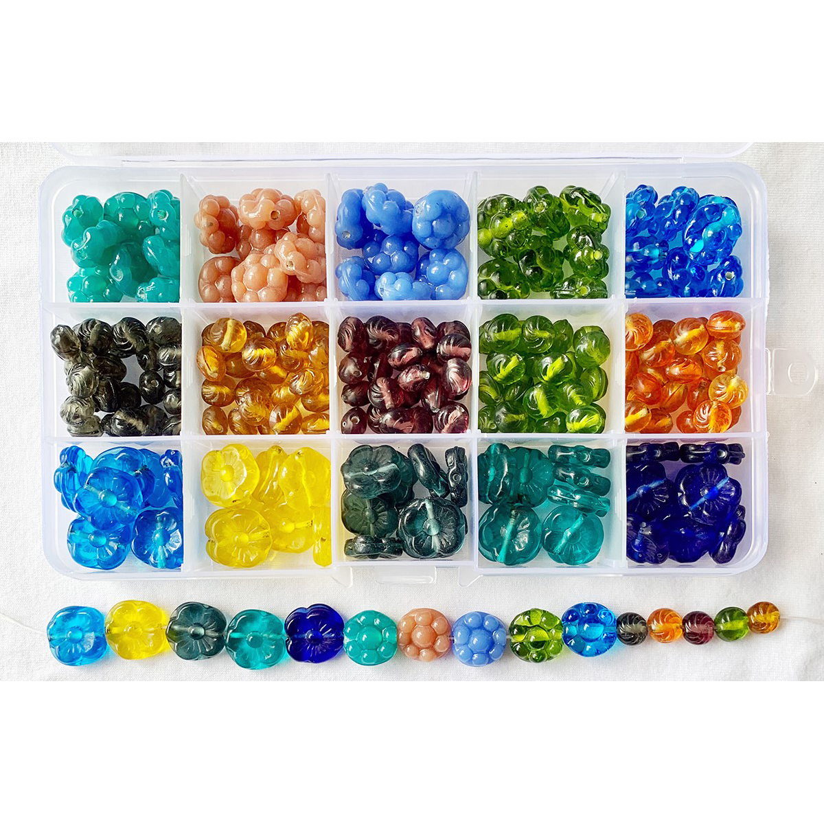 Flower and Figurine Glass Beads Kits