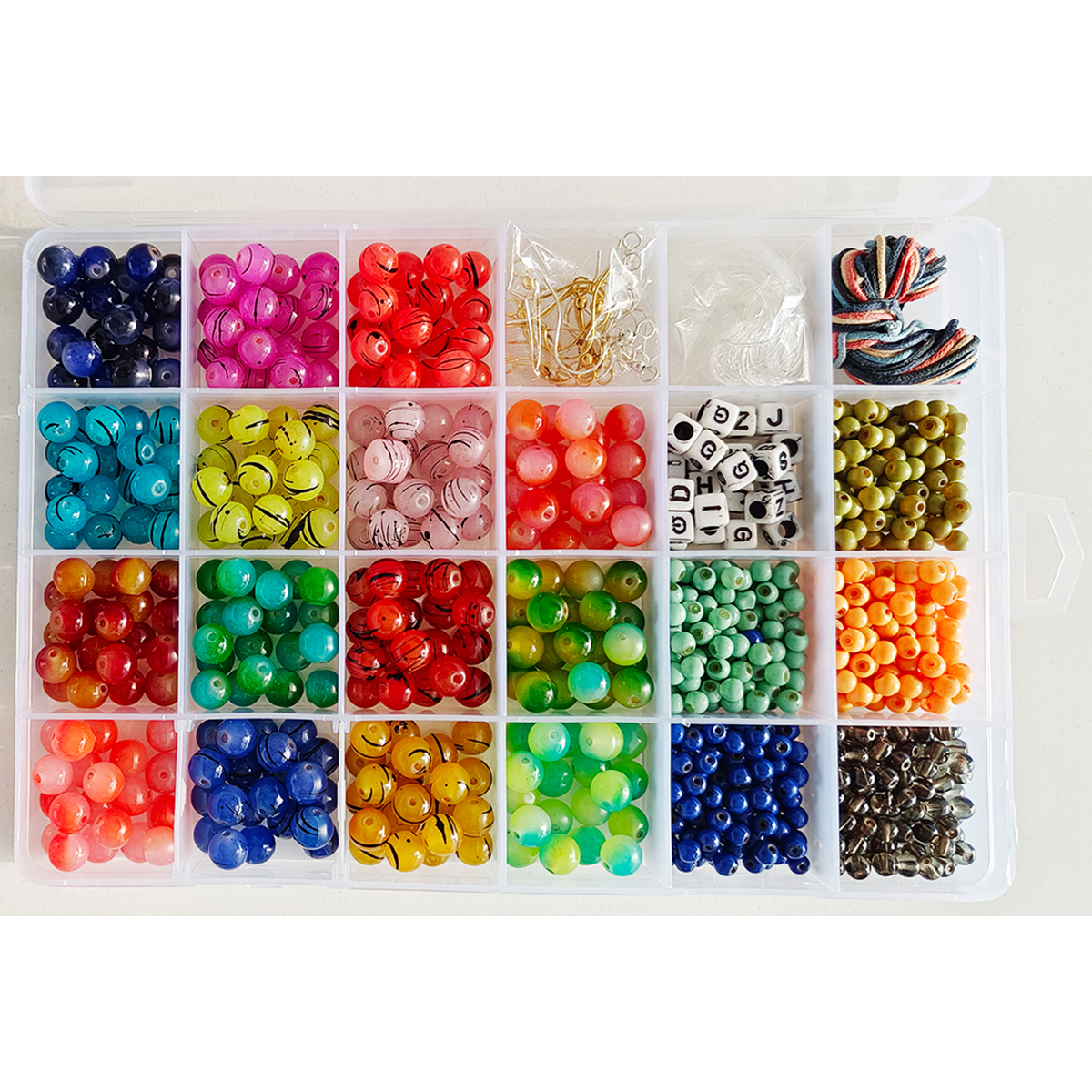 Printed Glass Beads Kit