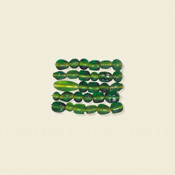 Basic Glass Beads Plain Mint Green Mix 3031