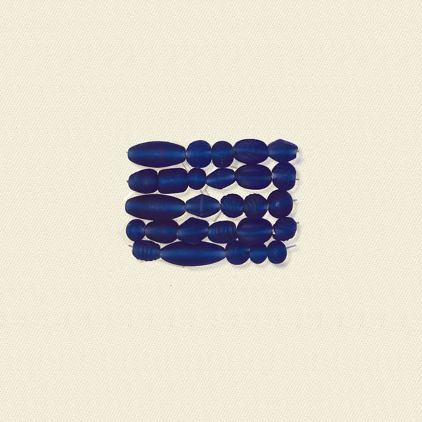 Basic Glass Beads Frost Royal Blue Mix 3037