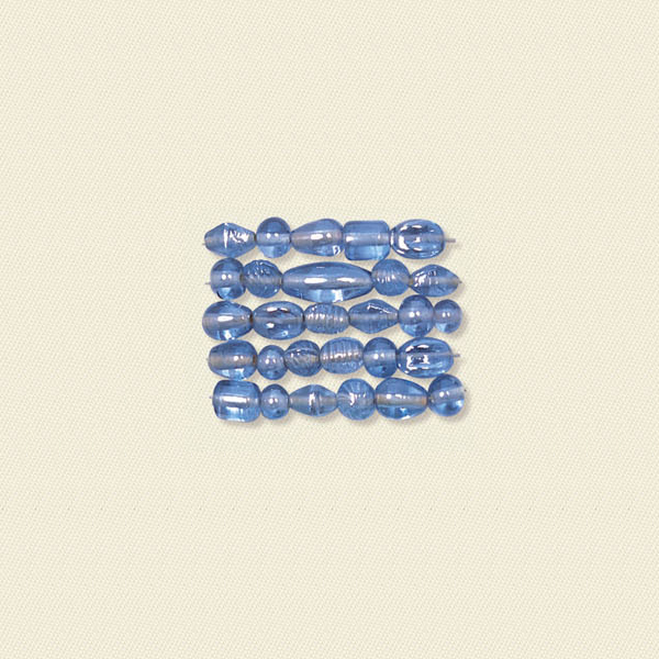 Basic Glass Beads AB Sky Blue Mix 3049