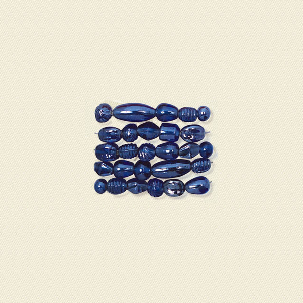 Basic Glass Beads AB Royal Blue Mix 3052