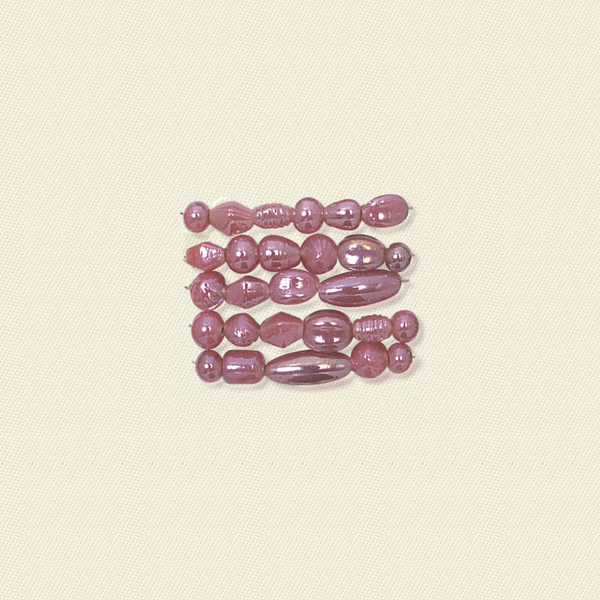 Basic Glass Beads AB Lilac Mix 3056