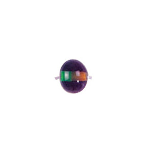 2 tone 50 or 50 Glass Beads 3391
