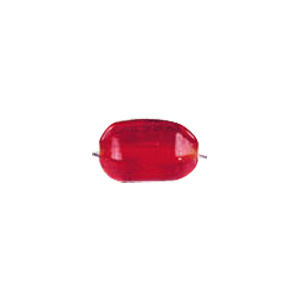 Geometrical Shaped Pressed Glass Beads 3137