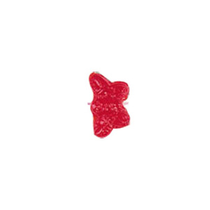 Flower and Figurine Shaped Pressed Glass Beads 3162