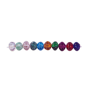 Melon Glass Beads 3202