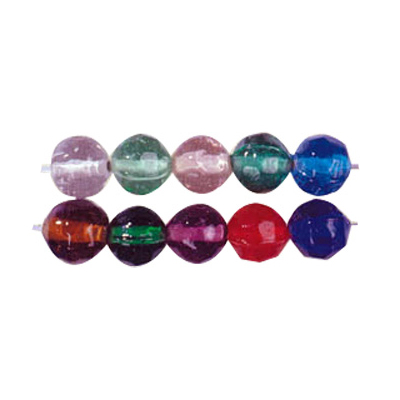 Faceted Diamond Glass Beads 3215