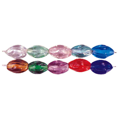 Starfruit Glass Beads 3231