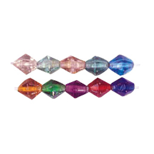 Bi cone Glass Beads 3233
