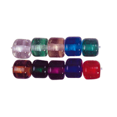 Tyre Glass Beads 3249