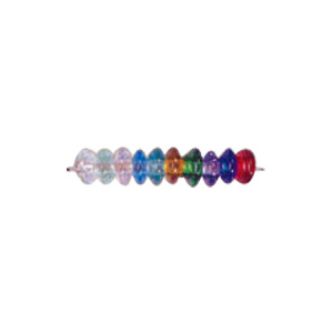 Rondelle Glass Beads 3254