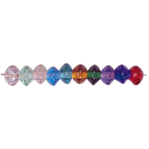 Rondelle Glass Beads 3257