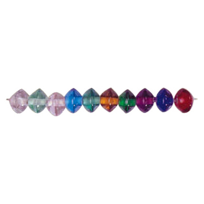 Rondelle Glass Beads 3259