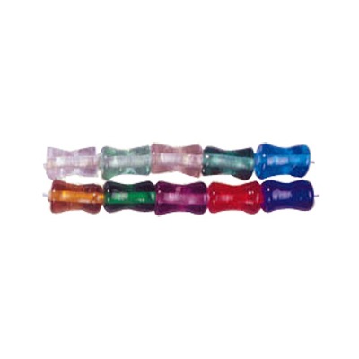 Damru Drum Glass Beads 3296