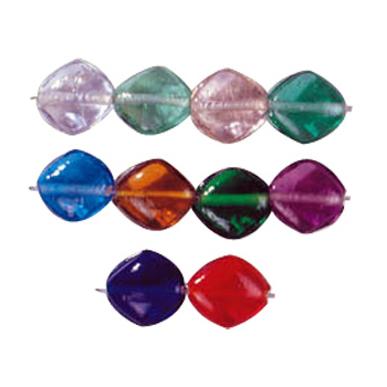 Flat Billet Glass Beads 3340
