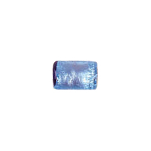 Silver Foiled Mirror layered Glass Beads 3604