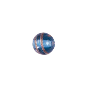Basic Gold stone Striped Glass Beads 3633