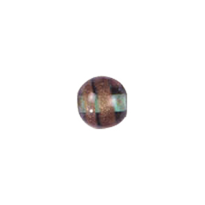 Basic Gold stone Striped Glass Beads 3635