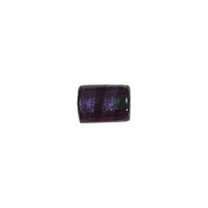Blue Stone Striped Glass Beads 3739