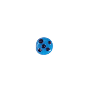 Bumpy raised small size Glass Beads 3814