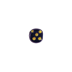 Bumpy raised small size Glass Beads 3815