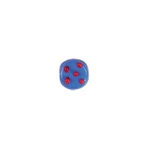 Bumpy raised small size Glass Beads 3821