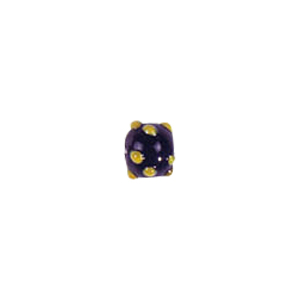 Bumpy raised small size Glass Beads 3829