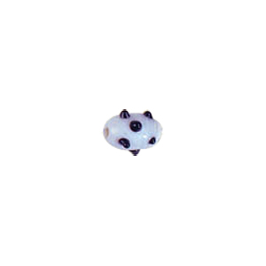 Bumpy raised small size Glass Beads 3839
