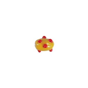 Bumpy raised small size Glass Beads 3840