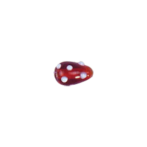 Bumpy raised small size Glass Beads 3846