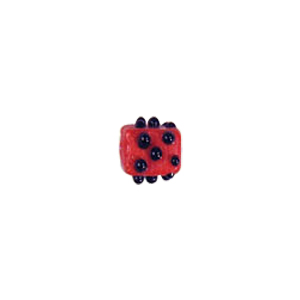 Bumpy raised small size Glass Beads 3853