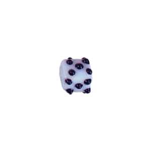 Bumpy raised small size Glass Beads 3864