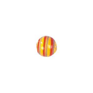 Multi color striped stringer Glass Beads 3875