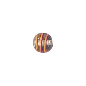 Multi color striped stringer Glass Beads 3883