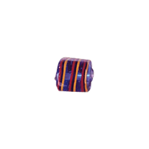 Multi color striped stringer Glass Beads 3907