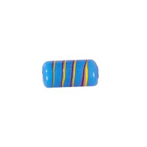 Multi color striped stringer Glass Beads 3933