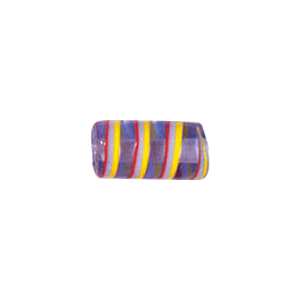 Multi color striped stringer Glass Beads 3936