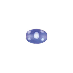 Dotted Candy Frosted Glass Beads 4085