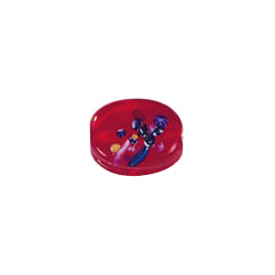 2 tone spotted Glass Beads 4200