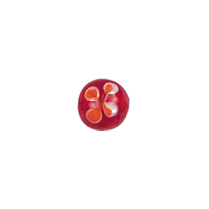 Flower design Lampworked Glass Beads 4265