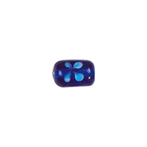 Flower design Lampworked Glass Beads 4290