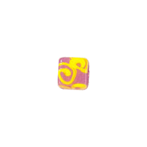 Swirly Lampworked Glass Beads 4368