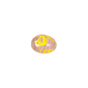 Swirly Lampworked Glass Beads 4376