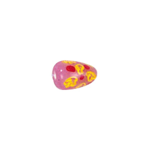 Twisty Swirly Lampworked Glass Beads 4412