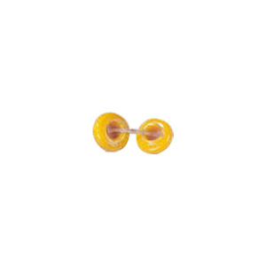 Donut Beads w or big hole Glass Beads 4504